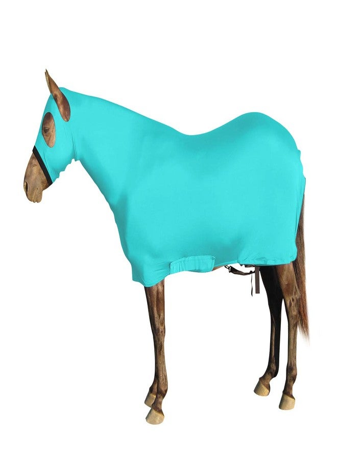 Paris Tack Derby Originals Comfy Stretch Lycra Sleazy Slicker Full Head and Body Sheet with Zipper - 6-Month Warranty - Image 3
